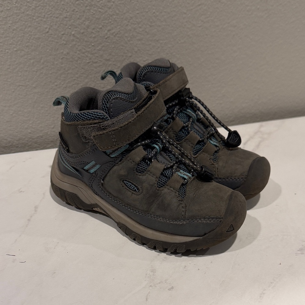 KEEN Targhee IV Mid Waterproof Hiking Boots - Little Kids - 10